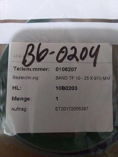 MBO 0106207 Folding Machine Belt