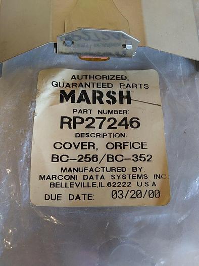 Marsh RP27246 Orfice Cover BC-256/BC-352  *new parts