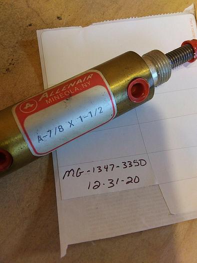 A-7/8 x 1-1/2 Allenair Pneumatic Cylinder