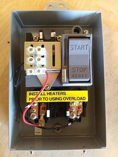 Furnas 11CB20FSF Manual Starter with Low Voltage Protection 120VAC