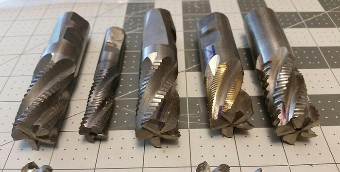 Used End Mills Various Sizes Hanita Fastcut QTY 10