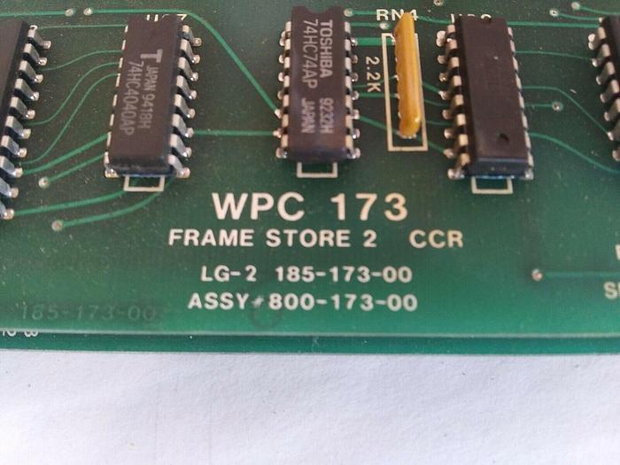 Used Web Printing Co 800-173-00 Board WPC173 Frame Store 2 CCR