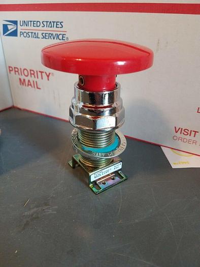 Furnas 51PA9E2 Mushroom Operator 2-1/2 Red Hazardous Location