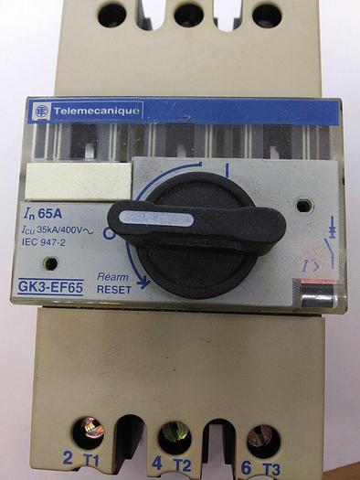 Telemecanique GK3 EF65 Magnetic Circuit Breaker