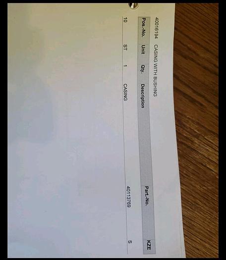 Refurbished GEMINI Gemini Dough Divider Gear Box transmission 52701 536