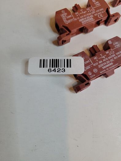 Used Siemens 3SB14 20-0C, IEC 947-5-1 - LOT OF FOUR