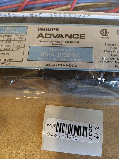 Advance IOPA-3P32-SC 120V Electronic Ballast