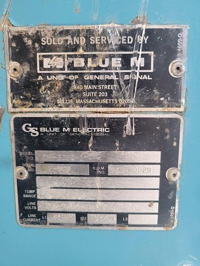 Used Blue M Oven MP-336C-1