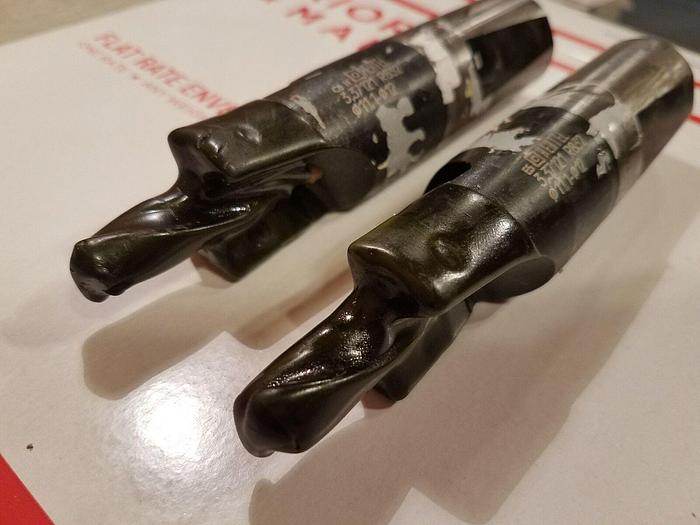 Used QTY TWO Chamfer Countersink Combo Drill 3.37121 R832 - SEE PICTURES