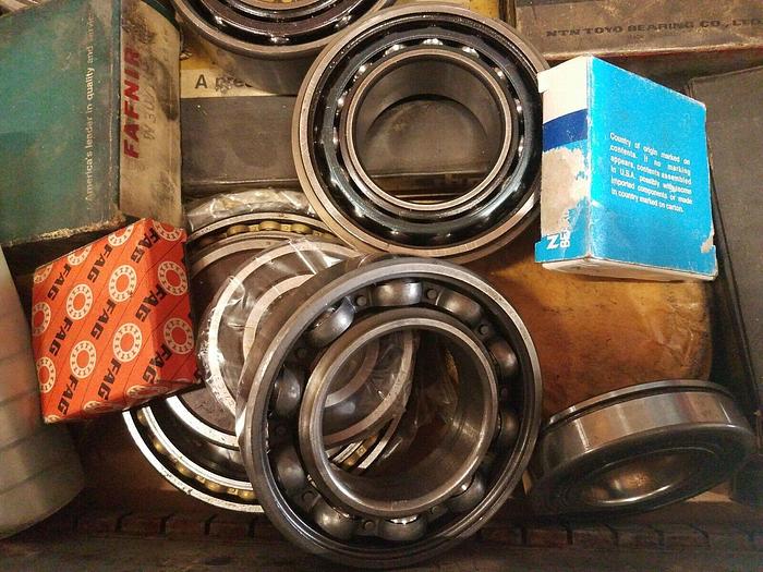 Used Bulk Bearing Lot, Wholesale - Fafnir SNR SKF NTN Browning
