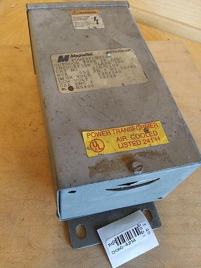 Used Jefferson 216-1100 Transformer 120/240 Volts