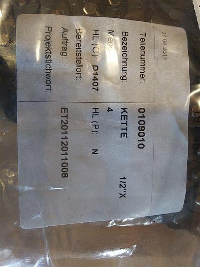 Roller Chain 1/2"X Unbranded