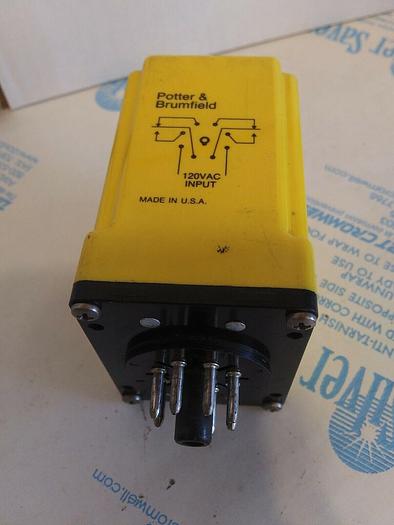 Used Potter & Brumfield CDB-38-70001 Time Delay Relay