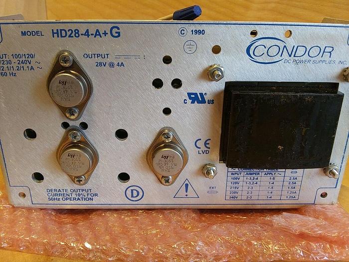 Condor HD28-4-A+G DC Power Supply