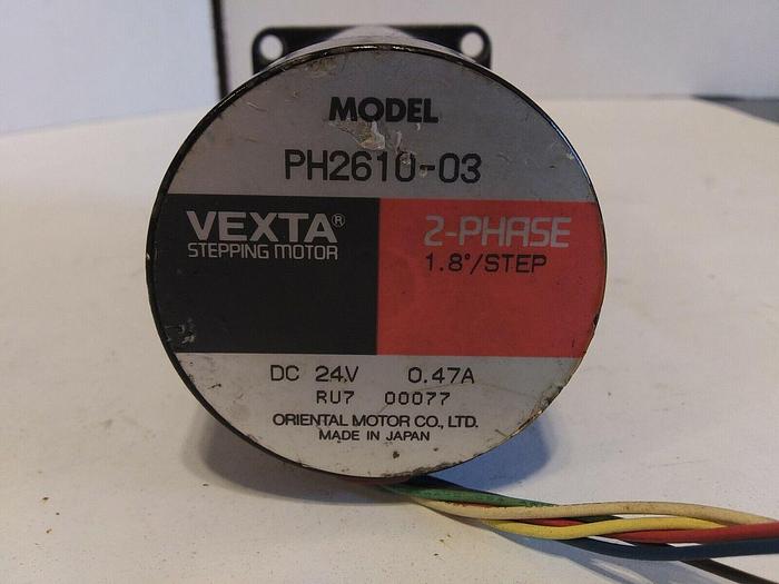 Used Oriental Motor PH2610-03 Stepping Motor