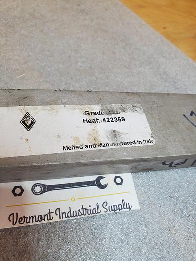 Used 17-4 stainless steel Bar 10" 1.5 x 0.750 x 10"