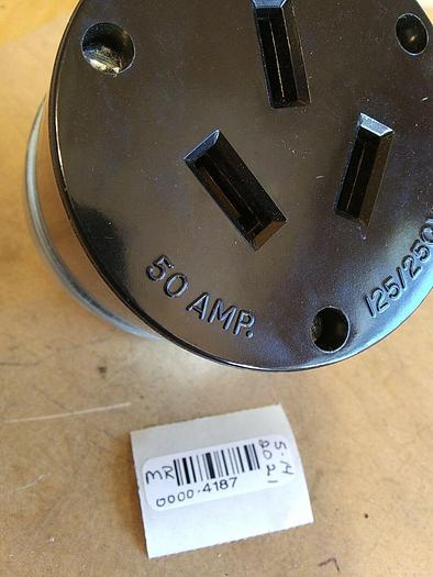 Rodale Female Connector 50 Amp 125/250V *no factory package or box*