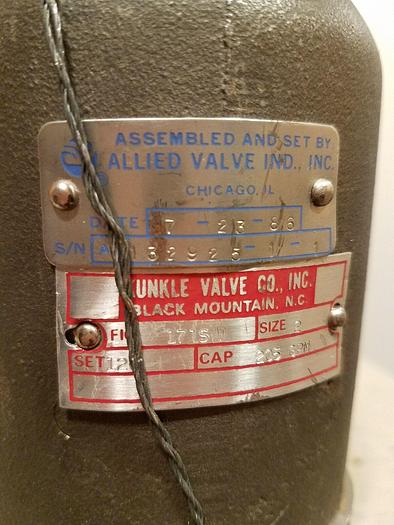 KUNKLE Valve Co. 171S Size 2, Set 120 - 205 GPM 2"
