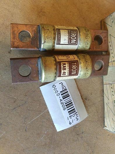 BUSS KAB 40 Rectifier Fuse Box of 8