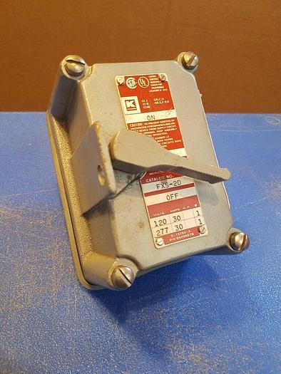 Used Killark FXS-2D Hazardous Location