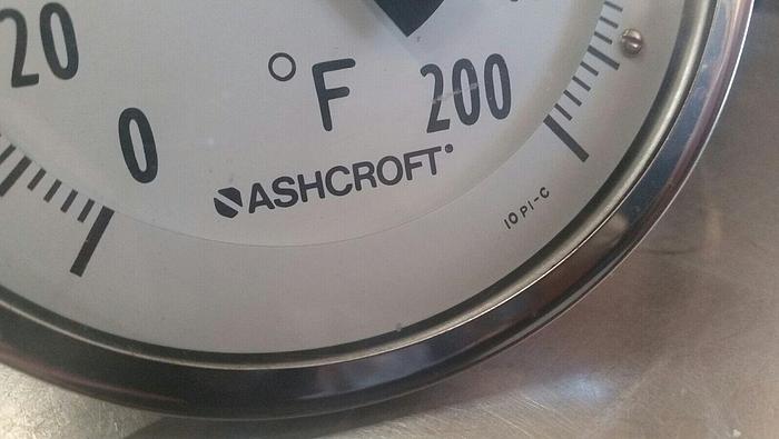 Used Ashcroft 10 PI-C Temperature Probe Gauge