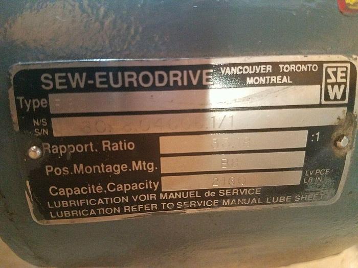 Used Sew Eurodrive GFN80NBM/HF