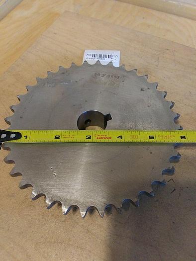 Used 40L36SS Unbranded Sprocket Double Key 40L36 x 1"