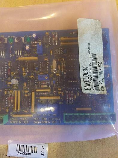 Enkel 42-03807 NPC Trim Control Module. Rev B