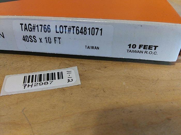 PEER 40SS x 10ft Roller Chain stainless steel