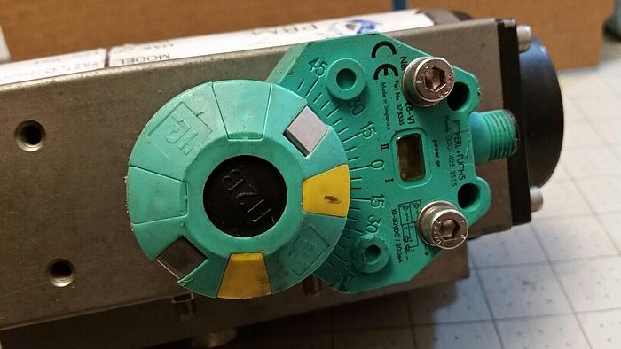 Used PBM PABTL453S-0025 W/ PBM SIHLC5X-C-FB312 W/ PEPPERL + FUCHS NBN3-F25-E8-V1