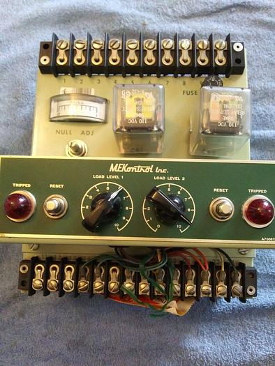 Used MEKontrol MEK-2139-BR Load Control