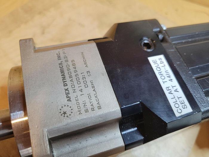 Used Allen Bradley MPL-B310P-HJ22AA w/ Apex Dynamics AB090-S2-P1