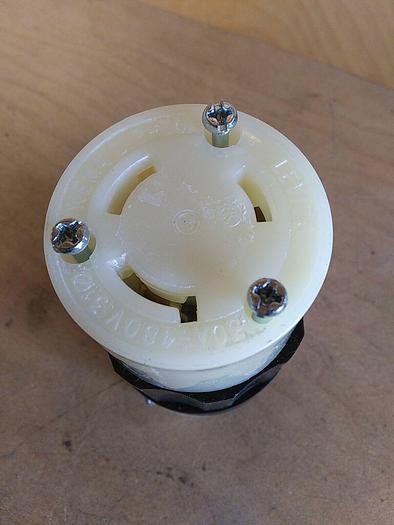 Leviton 2683 L12-30R Twist-Lock Connector 3 Pole 3 Wire
