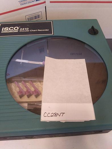 Used ISCO 2410 / Honeywell DR4301-0000-B0100-0000-00-000 Chart Recorder