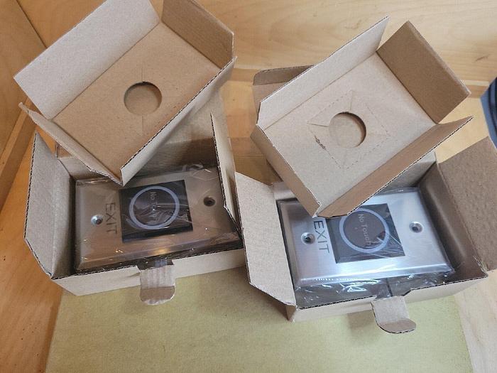 IR Touchless Door Exit Button Panel, QTY 2