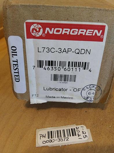 Norgren L73C-3AP-QDN Compressed Air Lubricator *Oil Tested