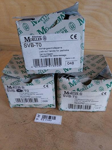 Moeller SVB-TO Padlock Lock-out Switch (Lot of 3)