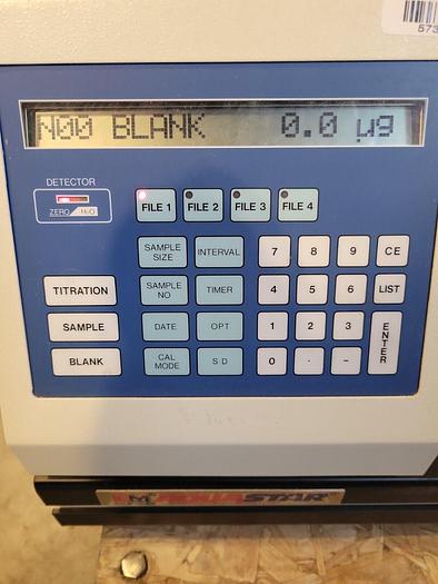 Used EM Science AQUASTAR C2000 Titrator, Powers On