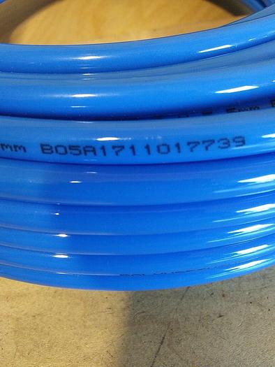 Polyurethane 8 X 5.5mm Tube. Blue. Appx 75ft