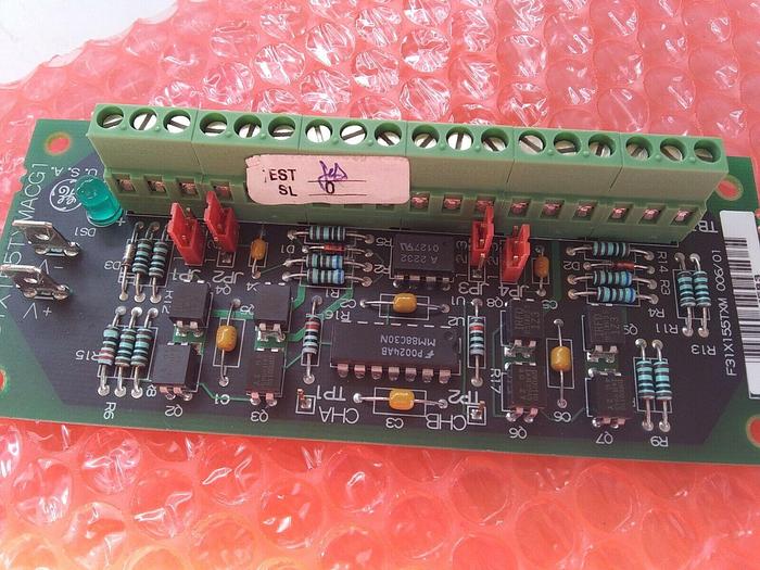 Used General Electric 531X155TXMACG1 Tach Isolated Board