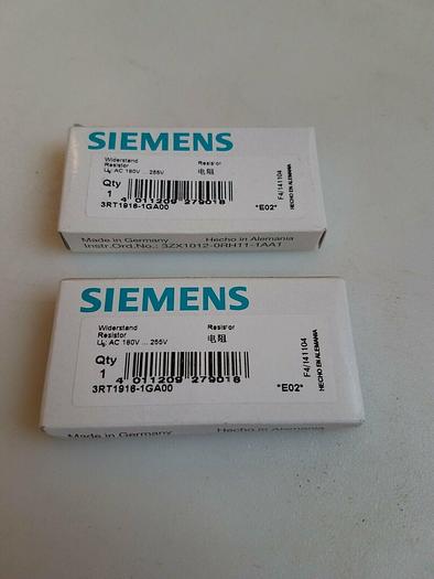 Siemens 3RT1916-1GA00 Resistor 4011209279018