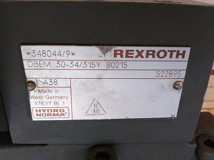 Rexroth DBEM 30-34/315Y SO215 Directional Valve