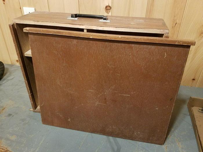 Used ATM Sonic Sifter Accessory Set For L3P Sieve, Funnel shadow box antique display