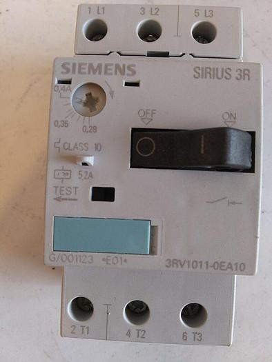 Siemens 3RV1011-0EA10 Circuit Breaker