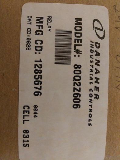 Danaher 80Q2Z606 Time Delay Relay