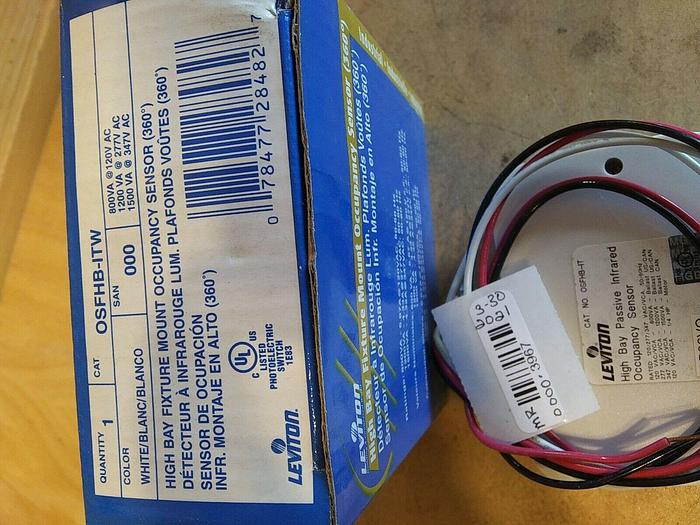 Leviton OSFHB-ITW High Bay 360° Occupancy Sensor