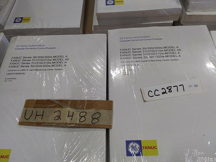 Wholesale Surplus GE Automation Manual Bulk Lot. Series 30i/300i/300is-Model A.