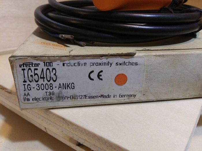 ifm IG5403 IG-3008-ANKG Proximity Sensor