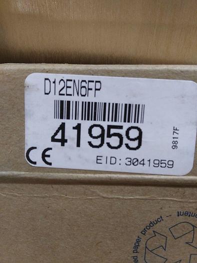 Banner D12EN6FP Teach Mode Fiber Optic Sensor