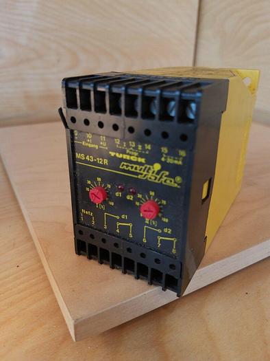 Used Turck MS 43-12R Multisafe Switching Amplifier - Installed/Never Under Power